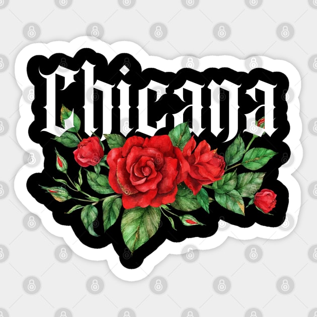 chicana mexican latina girl Sticker by savage land 